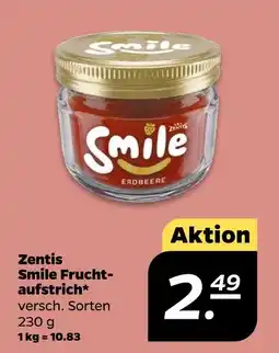 NETTO Zentis smile fruchtaufstrich erdbeere Angebot