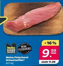 NETTO Meine fleischerei meine fleischerei schweinefilet Angebot