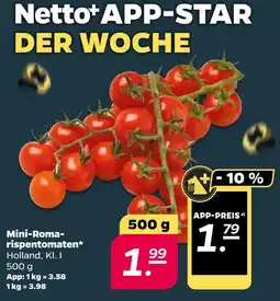 NETTO Mini-roma-rispentomaten Angebot