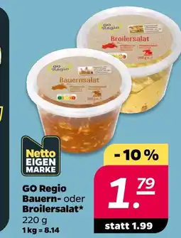 NETTO Netto eigenmarke bauern- oder broilersalat Angebot