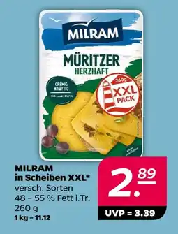NETTO Milram müritzer herzhaft in scheiben xxl Angebot