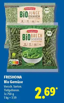 Lidl FRESHONA Bio Gemüse Angebot
