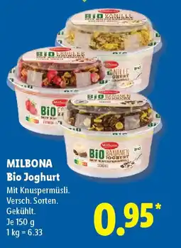 Lidl MILBONA Bio Joghurt Angebot