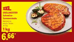 Lidl GRILLMEISTER Schweine- Sommersteaks Angebot