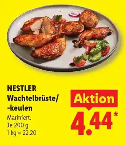 Lidl NESTLER Wachtelbrüste/ Aktion Angebot