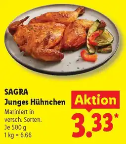Lidl SAGRA Junges Hühnchen Angebot