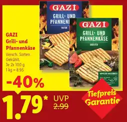 Lidl GAZI Grill-und Pfannenkäse Angebot