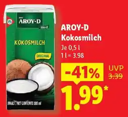 Lidl AROY-D Kokosmilch Angebot