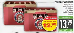 E-Center Paulaner Weißbier Angebot