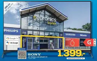 Euronics SONY XR-75X93J UHD SMART-TV Angebot