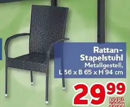 CENTERSHOP Rattan- Stapelstuhl Angebot