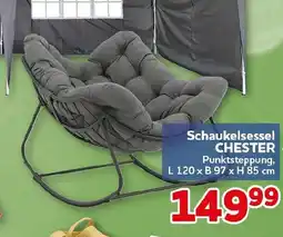 CENTERSHOP Schaukelsessel CHESTER Angebot