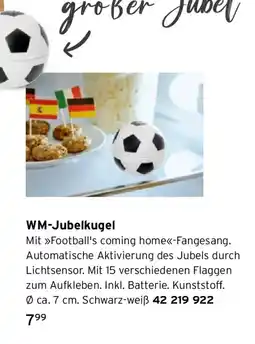 Tchibo WM-Jubelkugel Angebot