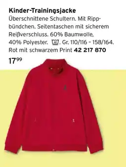 Tchibo Kinder-Trainingsjacke Angebot