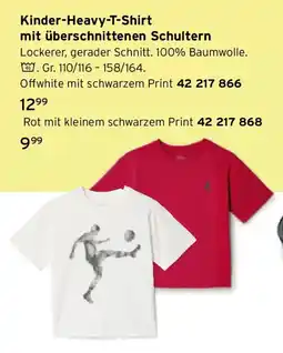 Tchibo Kinder-Heavy-T-Shirt mit überschnittenen Schultern Angebot