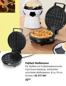 Tchibo Fußball-Waffeleisen Angebot