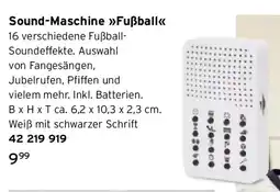 Tchibo Sound-Maschine »Fußball<< Angebot