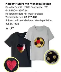 Tchibo Kinder-T-Shirt mit Wendepailletten Angebot