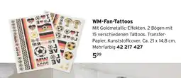 Tchibo WM-Fan-Tattoos Angebot