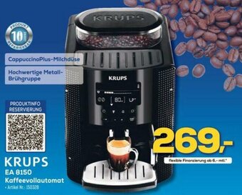 Krups Ea 8150 Kaffeevollautomat Angebot bei Berlet