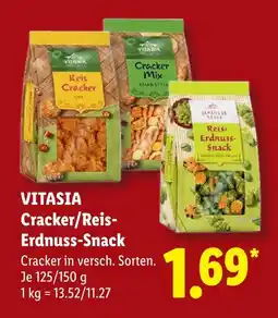 Lidl Vitasia reis cracker chili Angebot