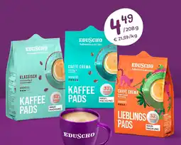 Tchibo EDUSCHO KAFFEE PADS o. LIEBLINGS 32 PADS Angebot