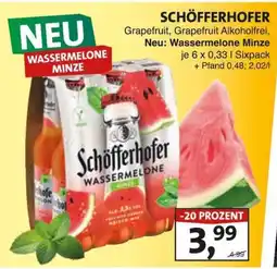 Lösch Depot SCHÖFFERHOFER Grapefruit, Grapefruit Alkoholfrei, Angebot