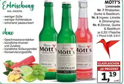Lösch Depot MÖTT'S Limonade Angebot