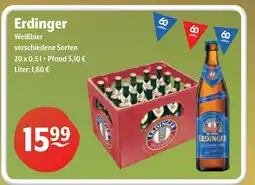 Getränke Hoffmann Erdinger Weißbier Angebot