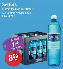 Getränke Hoffmann Selters Classic, Medium oder Naturell Angebot
