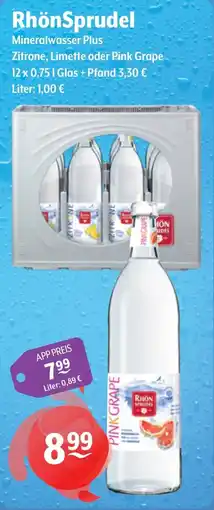 Getränke Hoffmann RhönSprudel Mineralwasser Plus Angebot