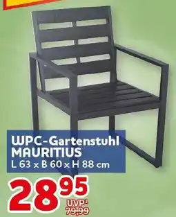 CENTERSHOP WPC-Gartenstuhl MAURITIUS Angebot