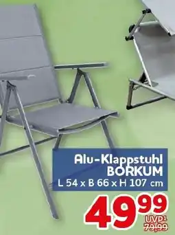 CENTERSHOP Alu-Klappstuhl BORKUM Angebot