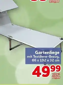 CENTERSHOP Gartenliege Angebot