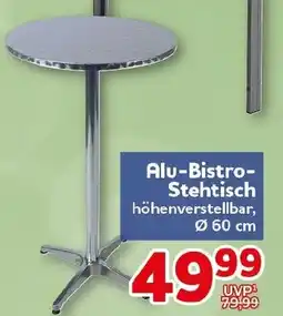 CENTERSHOP Alu-Bistro- Stehtisch Angebot