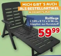 CENTERSHOP Rollliege Angebot
