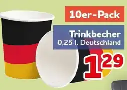 CENTERSHOP Trinkbecher Angebot