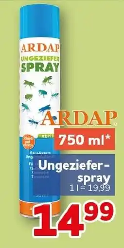 CENTERSHOP ARDAP Ungeziefer spray Angebot