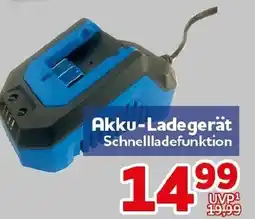 CENTERSHOP Akku-Ladegerät Schnellladefunktion Angebot