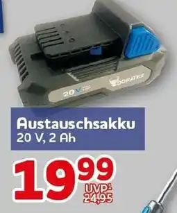 CENTERSHOP Austauschsakku 20 V, 2 Ah Angebot