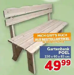 CENTERSHOP Gartenbank POEL Angebot