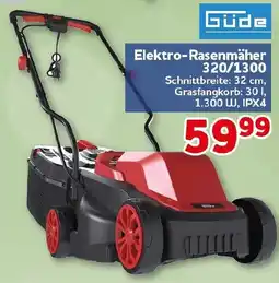 CENTERSHOP Güde Elektro-Rasenmäher 320/1300 Angebot