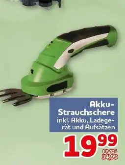 CENTERSHOP Akku- Strauchschere Angebot