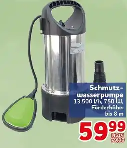 CENTERSHOP Schmutzwasserpumpe Angebot