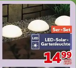 CENTERSHOP LED-Solar- Gartenleuchte Angebot