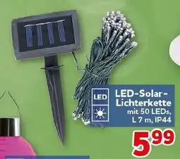 CENTERSHOP LED-Solar- Lichterkette Angebot