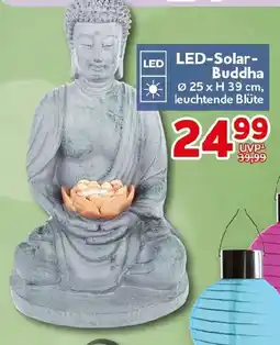 CENTERSHOP LED-Solar- Buddha Angebot
