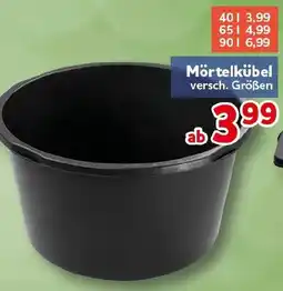 CENTERSHOP Mörtelkübel Angebot