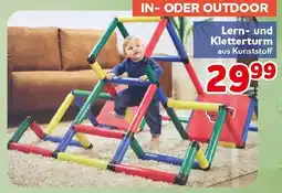 CENTERSHOP Lern- und Kletterturm aus Kunststoff Angebot