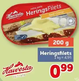 CENTERSHOP Hawesta HeringsFilets Angebot